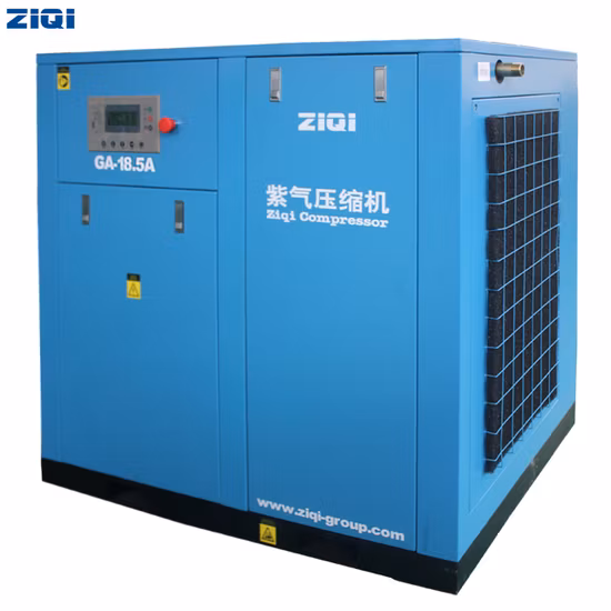 Chinese Supplier Heavy Duty 18.5kw Frequency Inverter Single Screw Air Compressor for Glass Industry