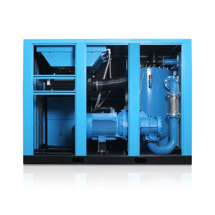132kw 5 Bar Low Pressure Screw Air Compressor for Glass Industry