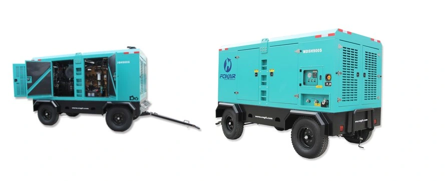 Gtl 900cfm 16bar 25m3 Driling Mining Portable Screw Mobile Diesel Air Compressor Factory Price