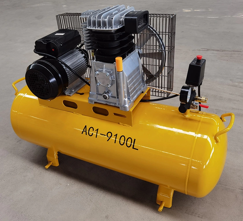 2HP 8bar with 50L Air Tank Aluminum Compressor Air Pump Drilling Mining Agriculture Compressor Machine Reciprocating AC Air Compressor