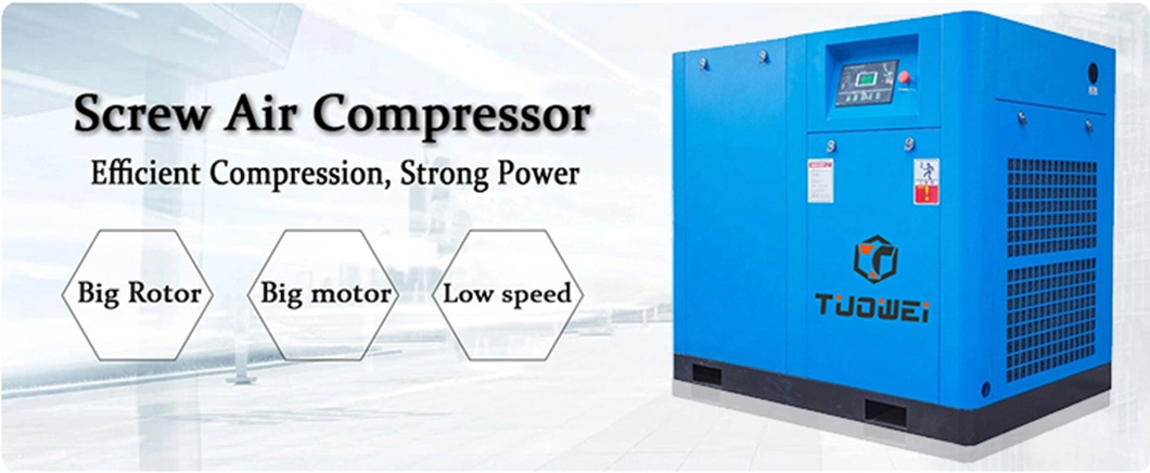 Industry Low Pressure Screw Air Compressor for Glass Manufacturing (37kw 50HP)