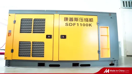 Diesel Engine high pressure mining rock drilling industry two-stage Air Compressor