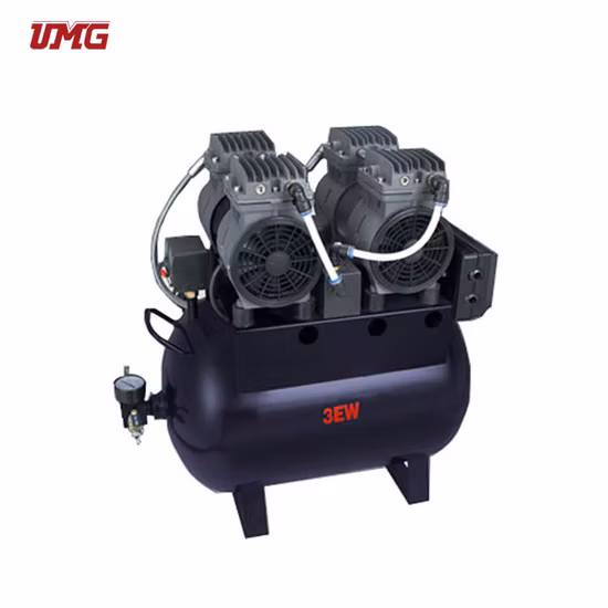 Dental Oilless Air Compressor with Steel Tank