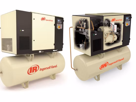 Ingersoll Rand Oil Injected Rotary Screw Air Compressor IRN22K