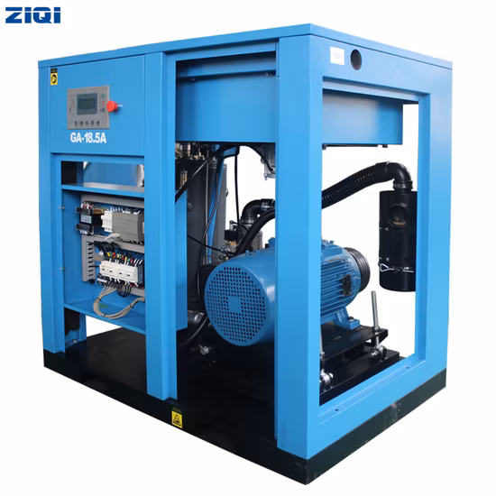 Chinese Supplier Heavy Duty 18.5kw Frequency Inverter Single Screw Air Compressor for Glass Industry